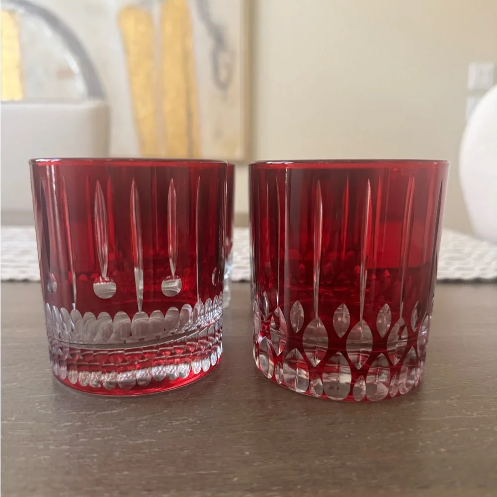 William Sonoma Cocktail Glasses X4